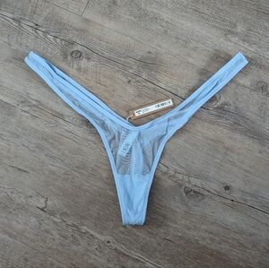 SKIMS Ultra Fine Mesh Micro Dipped Thong- 3X